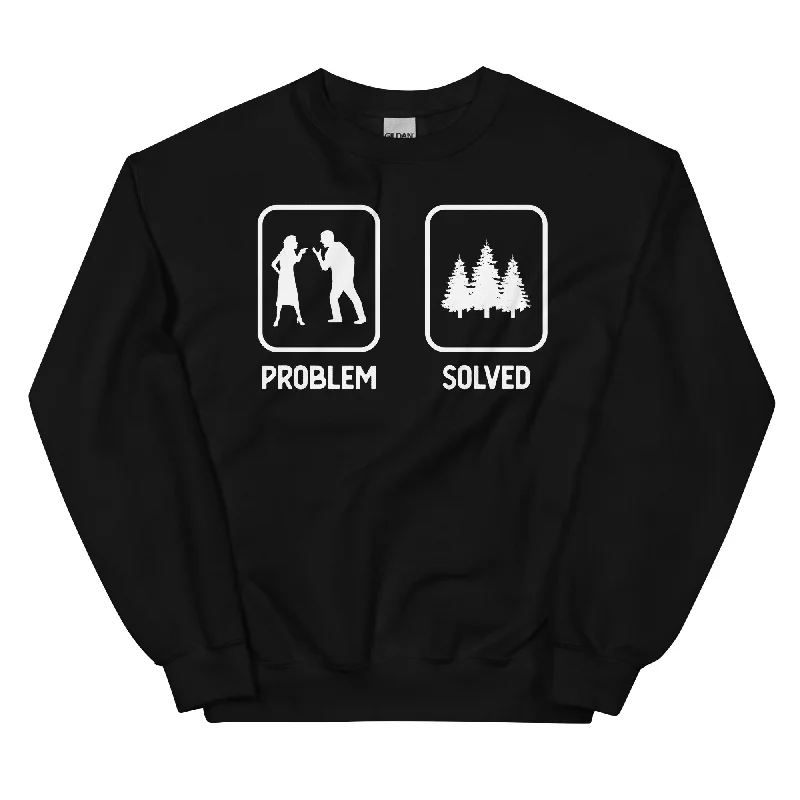 Problem Solved - Bäume - Sweatshirt (Unisex)