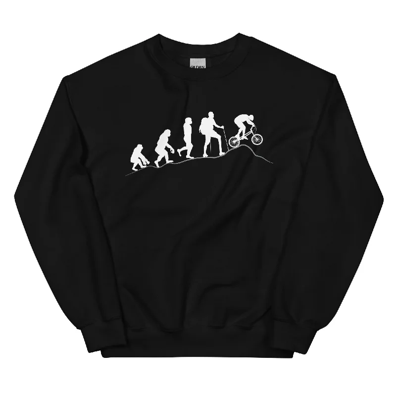 Mountainbike Evolution - (M) - Sweatshirt (Unisex)