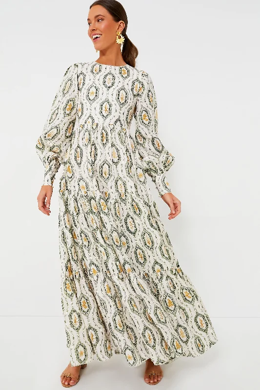 Calado Nuez Maxi Dress