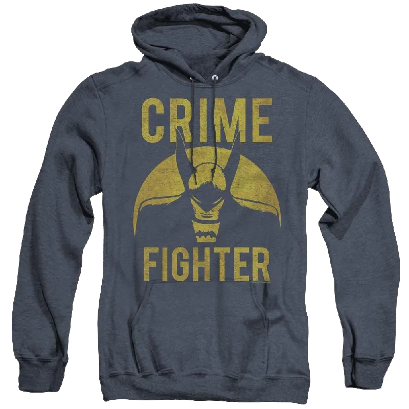 Dc Batman Fight Crime - Heather Pullover Hoodie