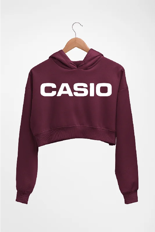 Casio Crop HOODIE FOR WOMEN