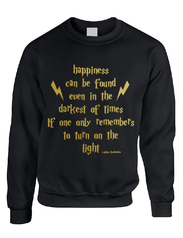 Adult Crewneck Happiness Can Be Found Even In The Darkest