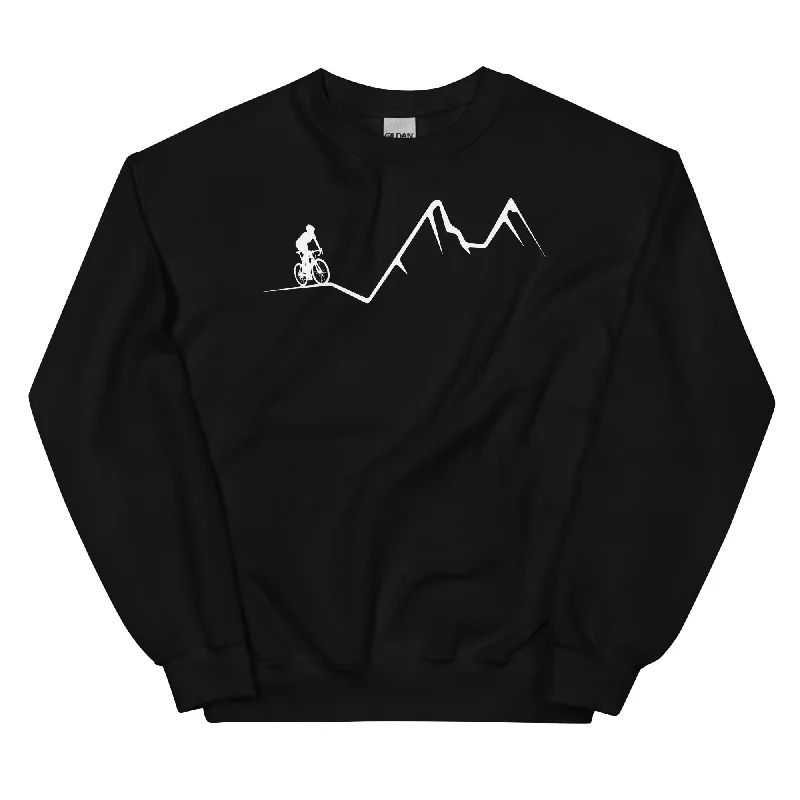 Berge - Radfahren - (12) - Sweatshirt (Unisex)