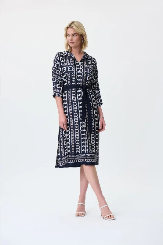 Joseph Ribkoff Printed Shirt Dress