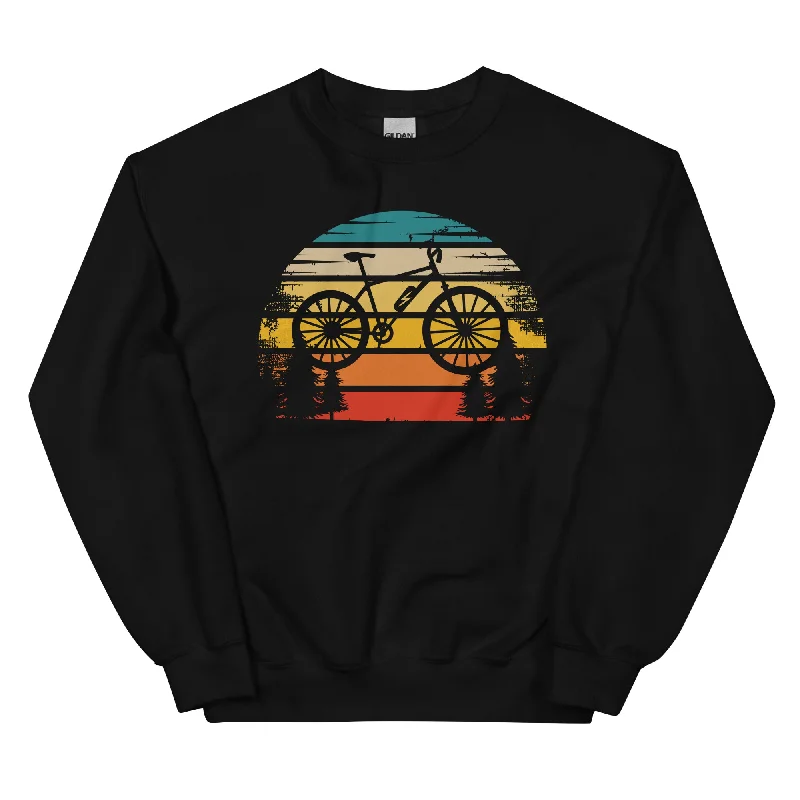 Retro Sonne und Ebike - Sweatshirt (Unisex)