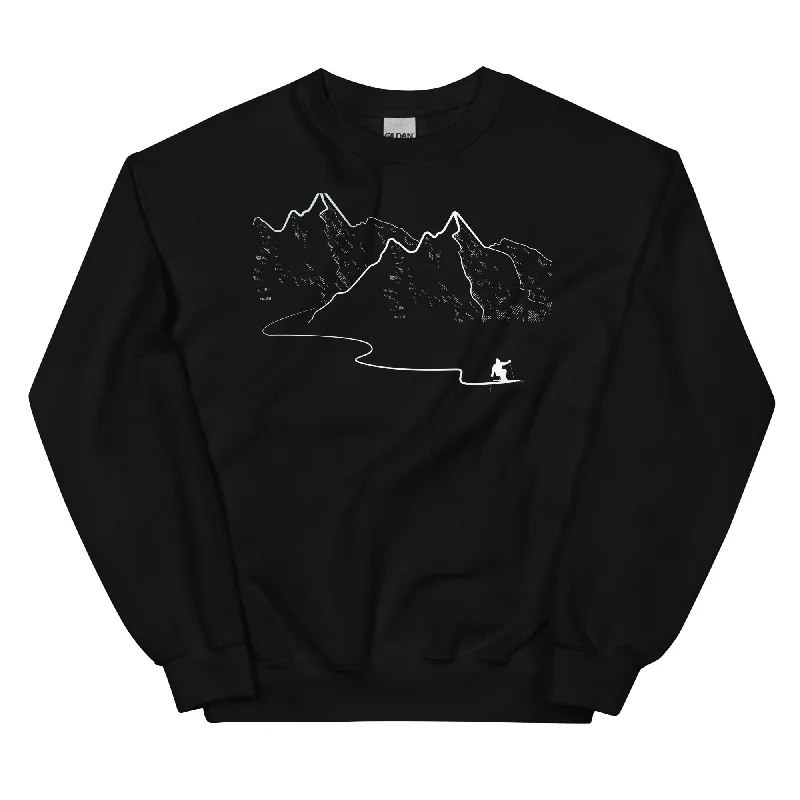 Schifahren - Sweatshirt (Unisex)