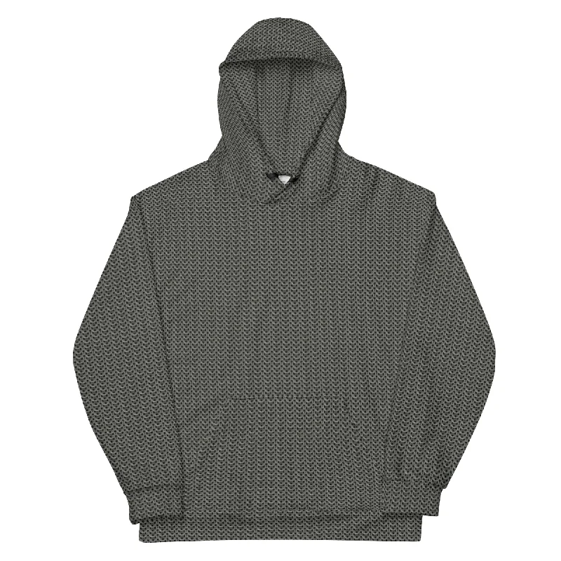 Chainmail Pattern Hoodie