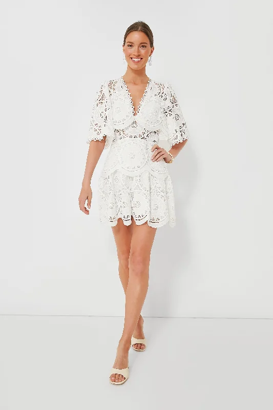 White Ethereal Pia Dress