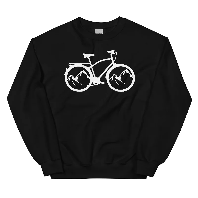 Berge - Radfahren - (17) - Sweatshirt (Unisex)