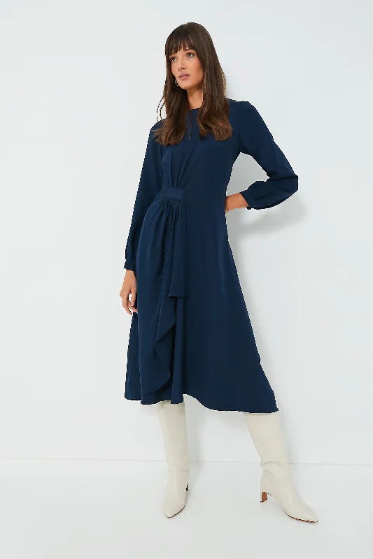 Navy Lawton Dress