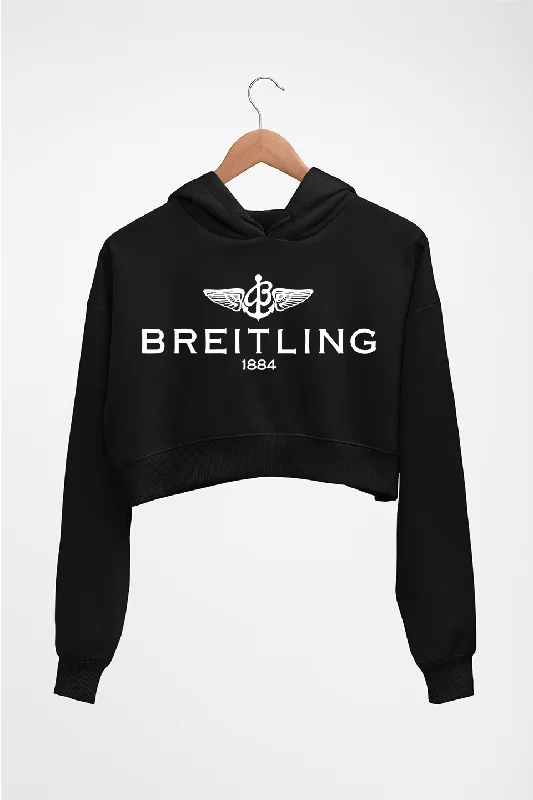 Breitling Crop HOODIE FOR WOMEN