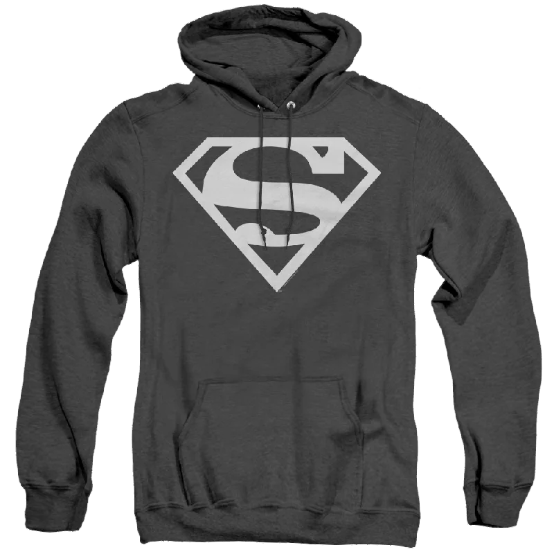 Superman Logo - Heather Pullover Hoodie