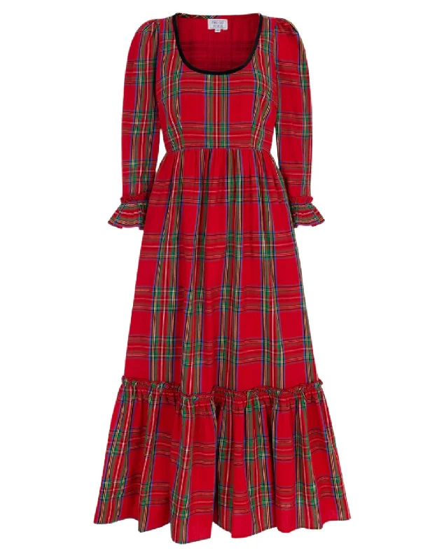 Ruby Tartan Carys Dress