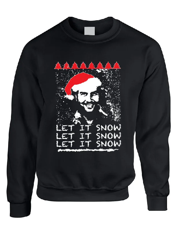 Adult Crewneck Pablo Escobar Snow Christmas Funny Top