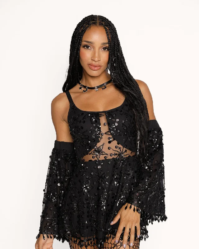 Glitter Ghoul Sequin Dress