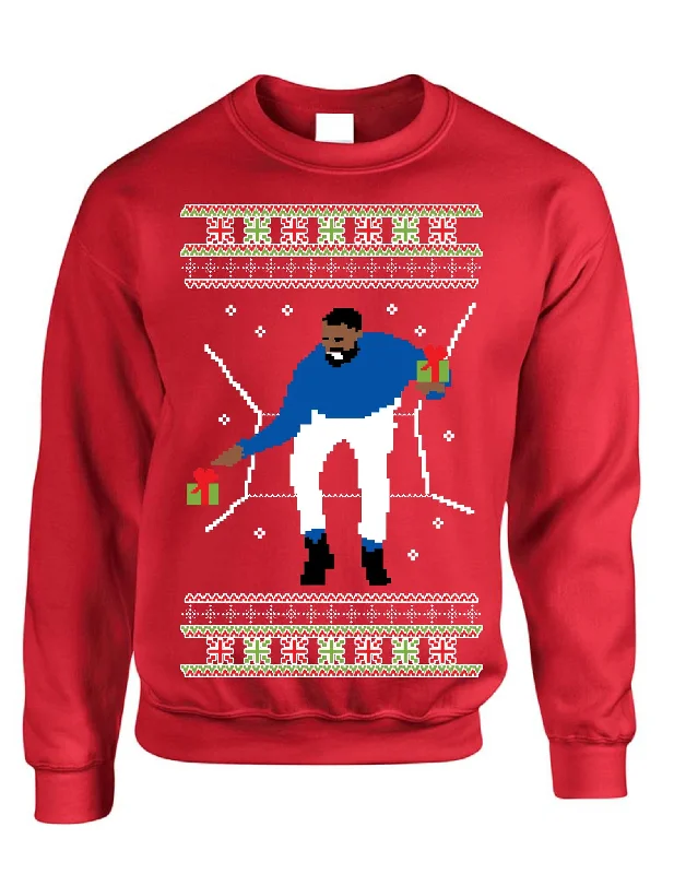 Adult Crewneck 1-800 Hotline Bling Ugly Christmas Sweater