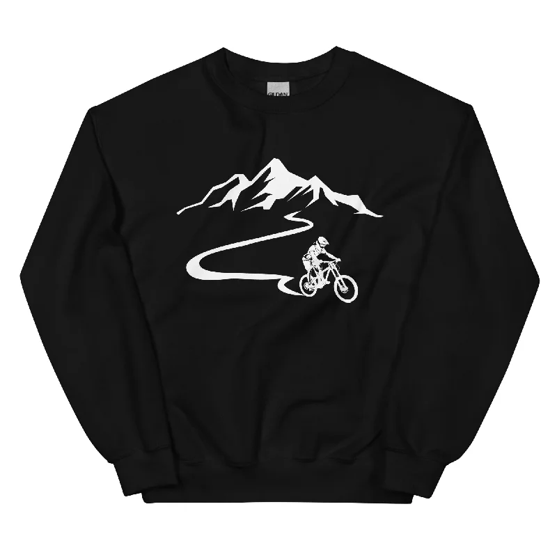 Berge - Mountainbike - (M) (13) - Sweatshirt (Unisex)