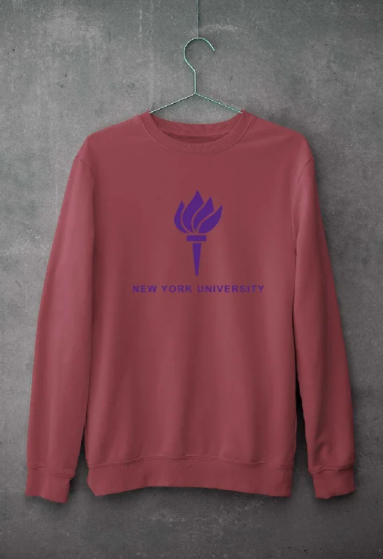 New York University Unisex Sweatshirt for Men/Women