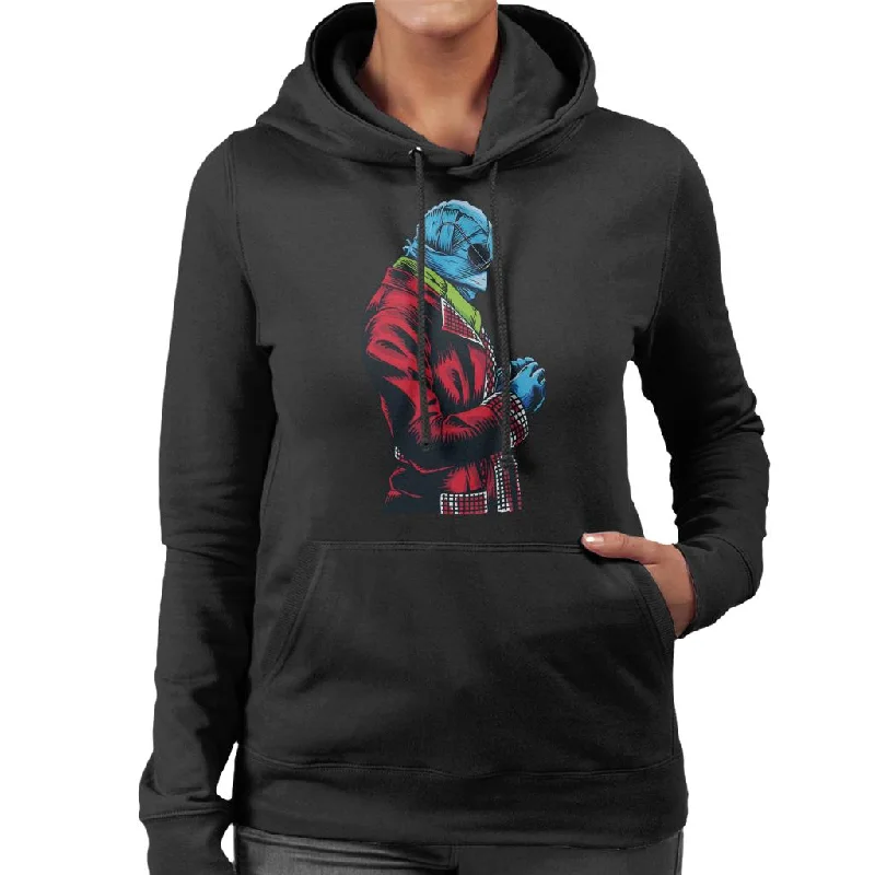 The Invisible Man Red Suit Women's Hooded Sweatshirt