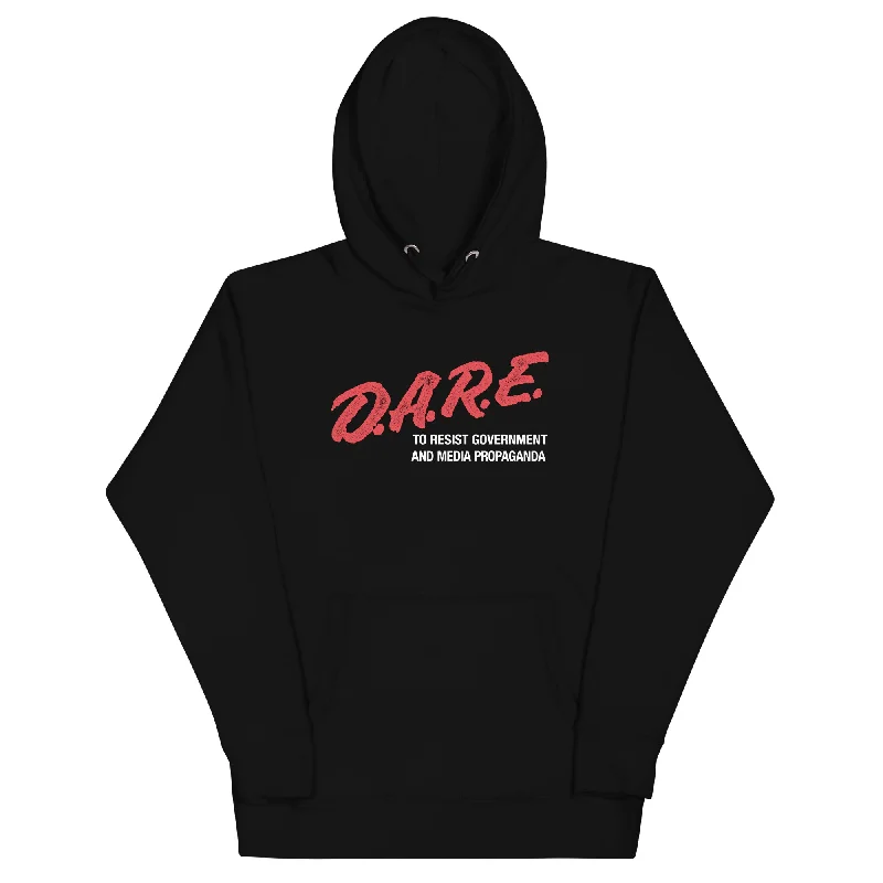 Dare To Resist Government and Media Propaganda Unisex Hoodie