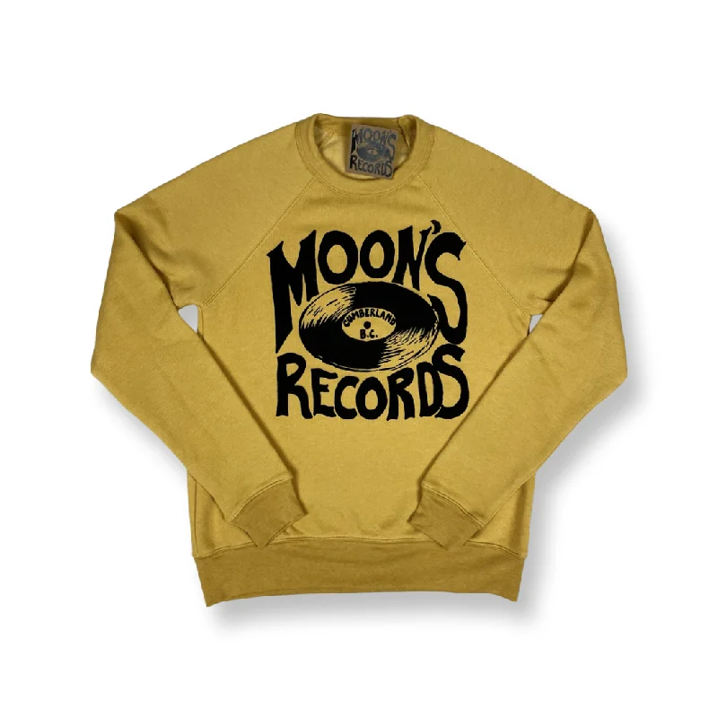 Moon's Records Crew Neck Sweatshirt